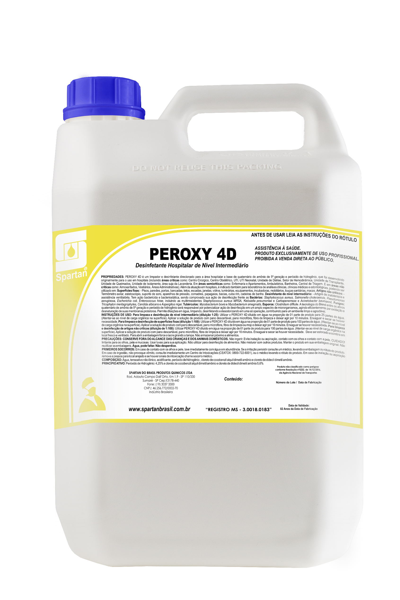 O Peroxy 4D tem comprovada sua eficácia contra o novo Coronavírus (Sars-CoV-2)